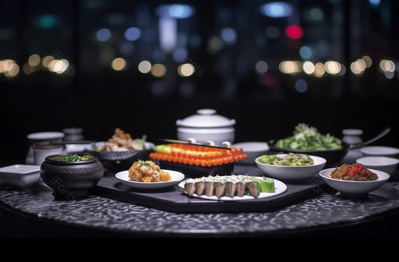 古色古香石桌上南方特色美食摄影实拍,高清,摄影图,摄影图片,图片大全,摄影图免费下载